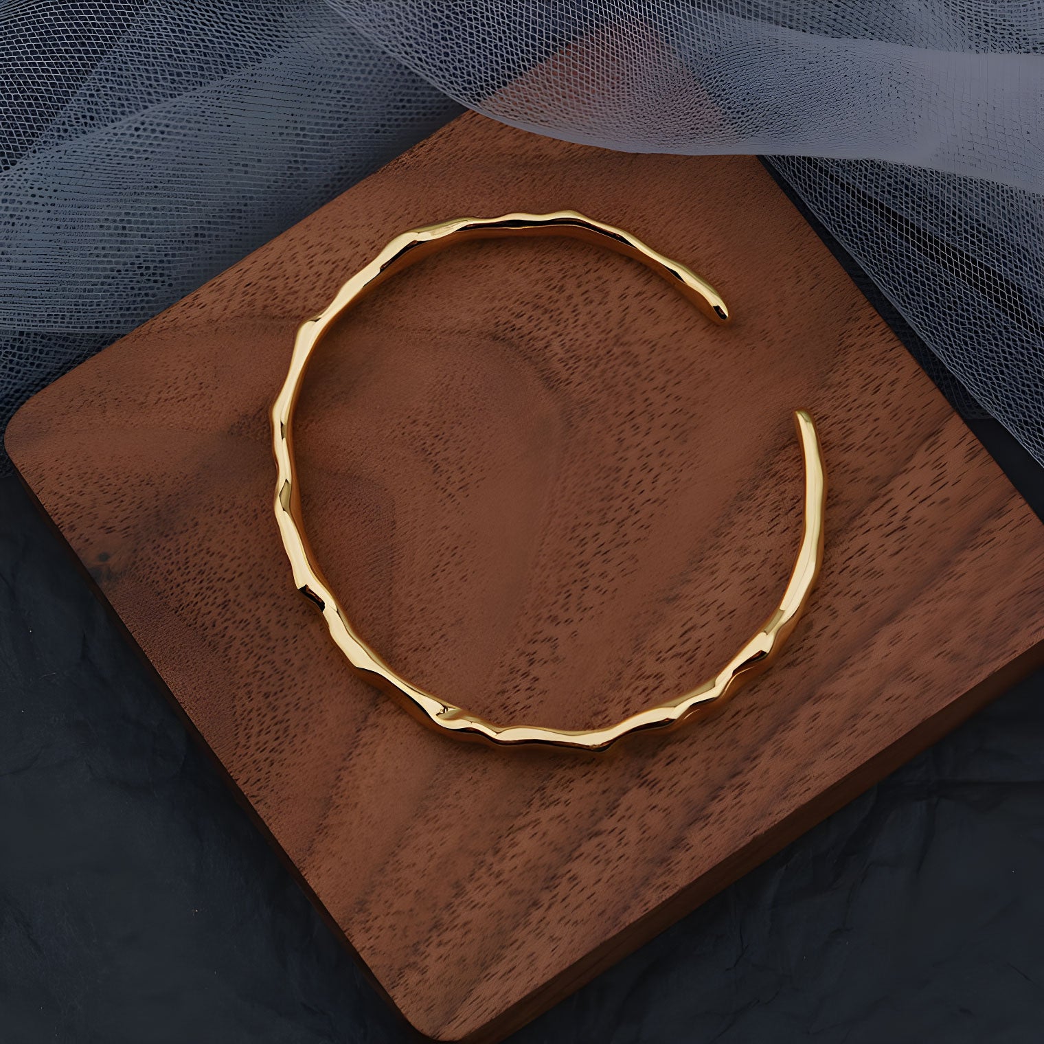 Golden Elegance Bangle