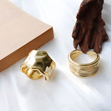 Golden Geometric Duo Rings