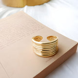 Golden Geometric Duo Rings