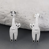 Careless Cats Stud Earrings