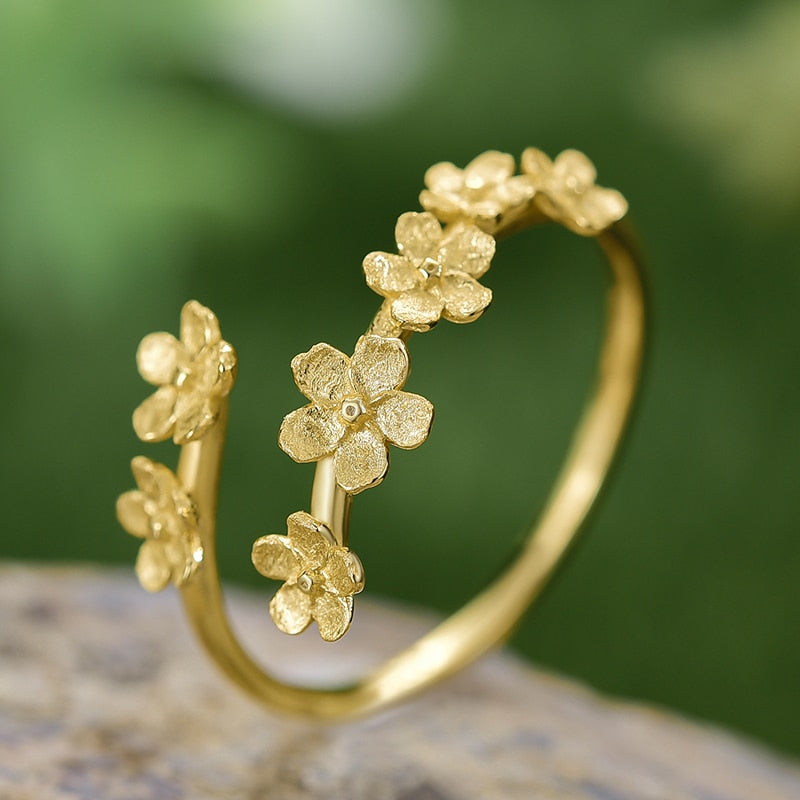 Floral Fantasia Harmony Adjustable Ring