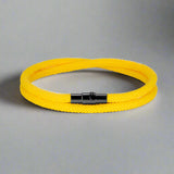 yellow rope bracelet