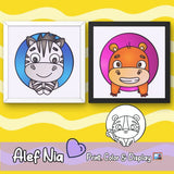 Animals for Kids Coloring Pages Bundle Digital & Printable 10 Designs