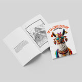 Inca Civilization Digital & Printable Coloring Book