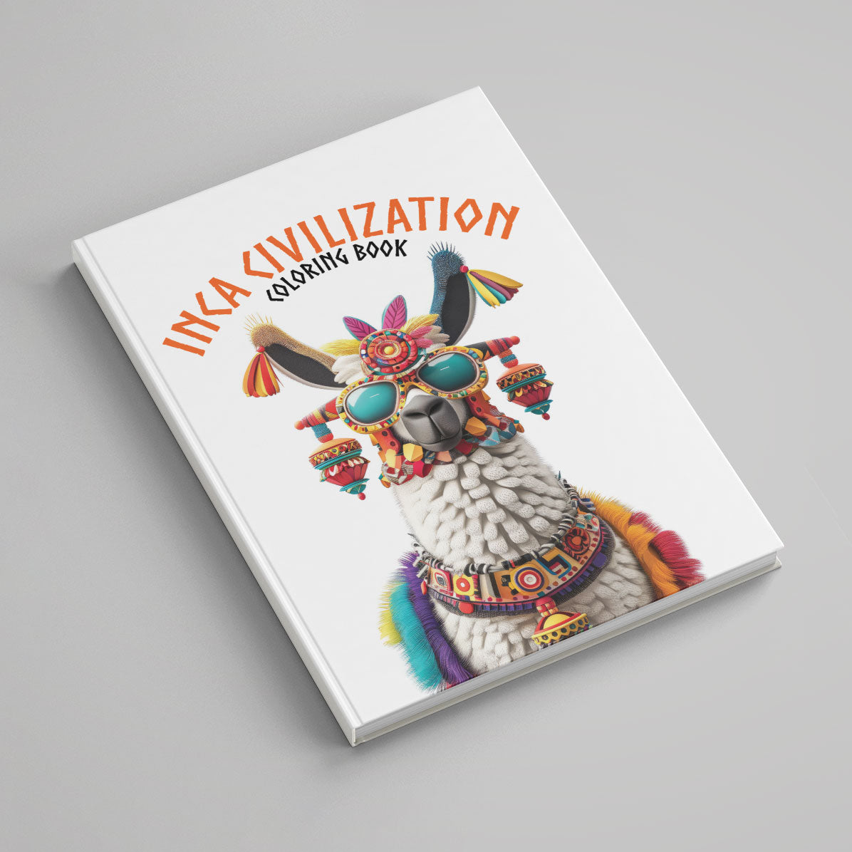 Inca Civilization Digital & Printable Coloring Book