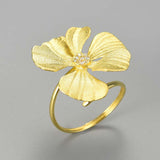 Summer Flower Fashion Adjustable Ring