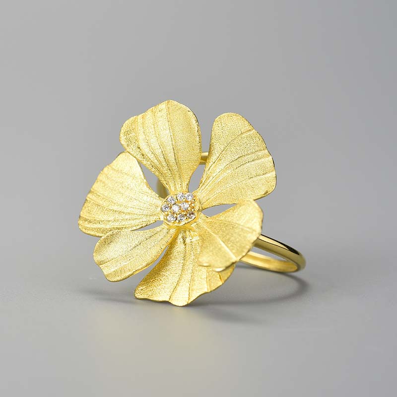 Summer Flower Fashion Adjustable Ring