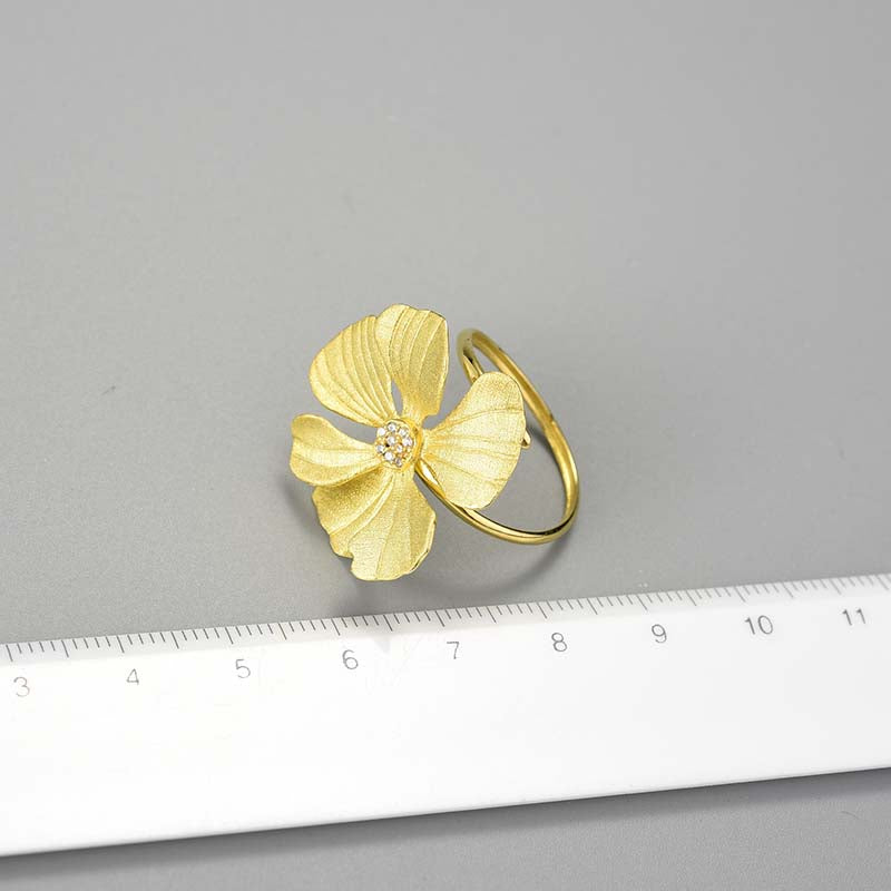 Summer Flower Fashion Adjustable Ring