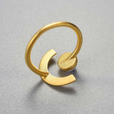 Radiant Moon Adjustable Ring