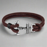 brown rope bracelet