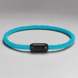 sky blue rope bracelet