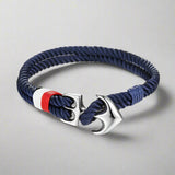 blue rope bracelet