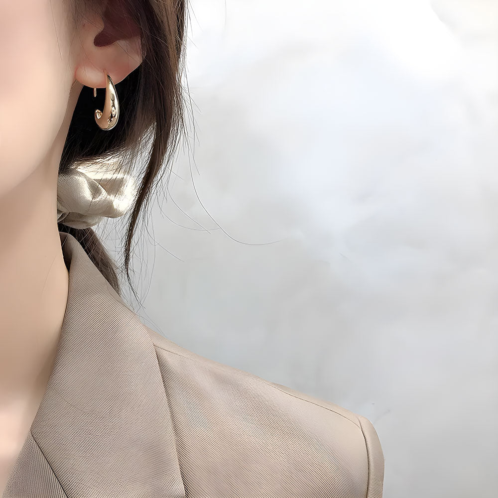 Modern French Elegance Earrings