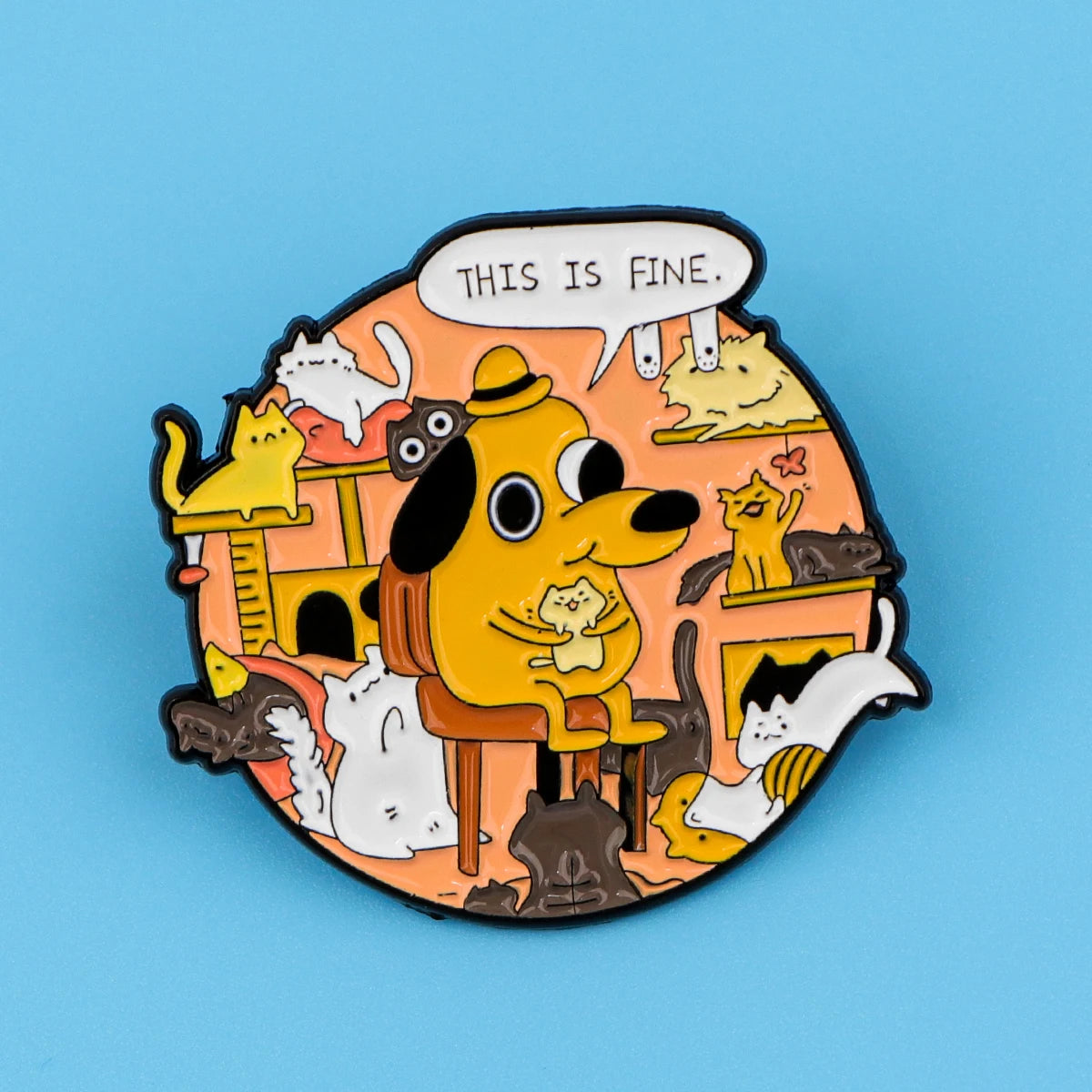 This is Fine Dog Pin