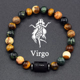 Zodiac Sign Balance & Strength Stone Bracelet