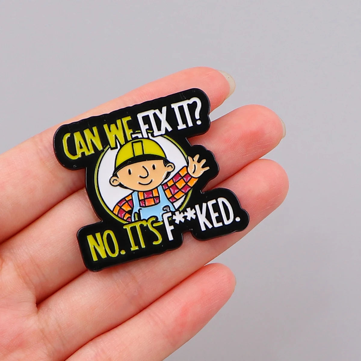 Repairman Enamel Pin