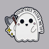 Spooky Ghost Meme Pin