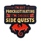 Side Quest Procrastination Pin