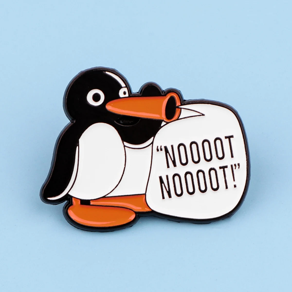 Nooot Nooot Penguin Pin