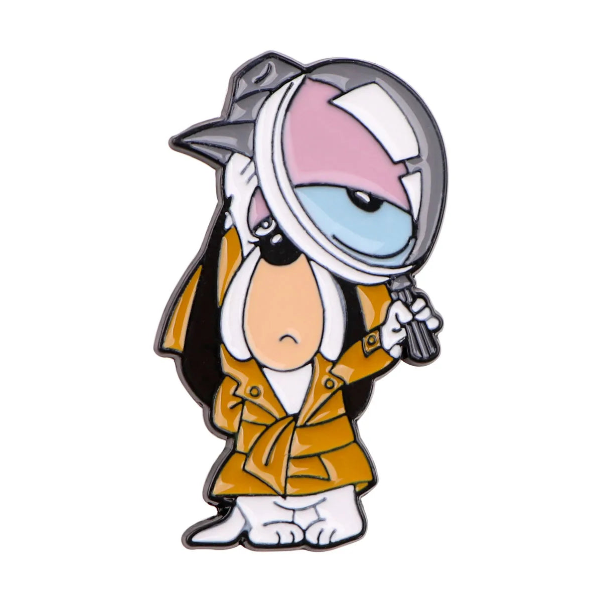 Detective Snoopy Dog Pin