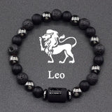 Zodiac Sign Grounded Strength Hematite Bracelet