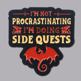 Side Quest Procrastination Pin