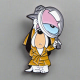 Detective Snoopy Dog Pin