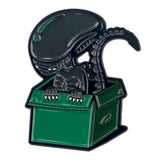 Xenomorph Alien Trash Pin