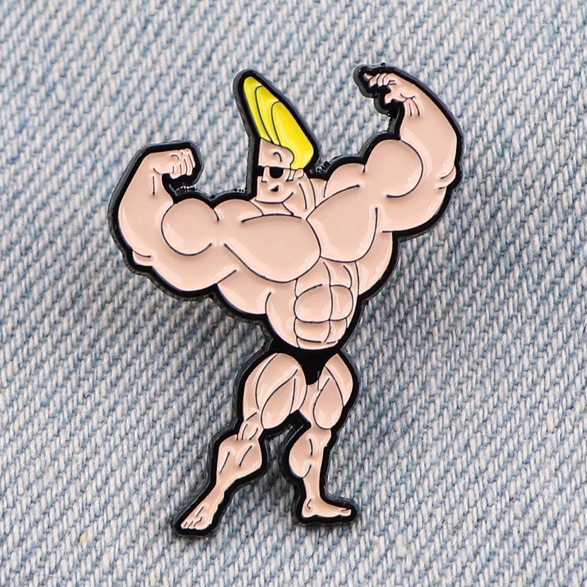 Muscle Flex Bro Pin