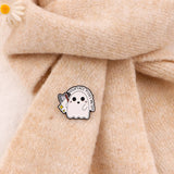 Spooky Ghost Meme Pin