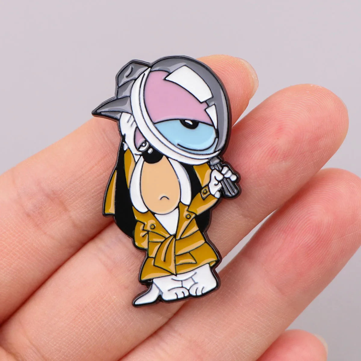 Detective Snoopy Dog Pin