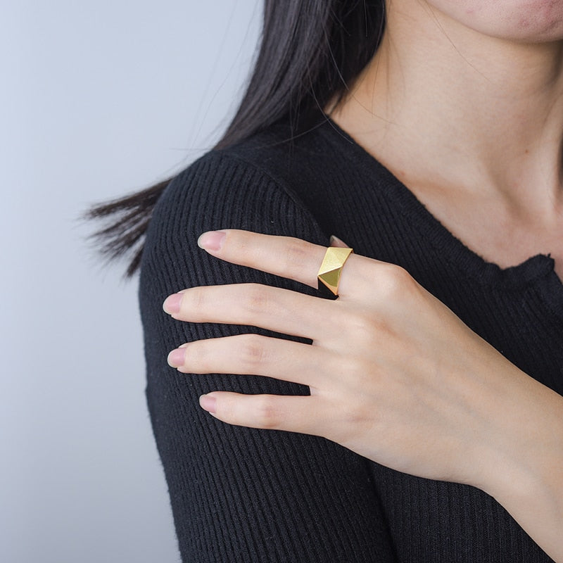 Radiant Rays Adjustable Ring