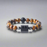 Zodiac Sign Golden Confidence Tiger Eye Bracelet