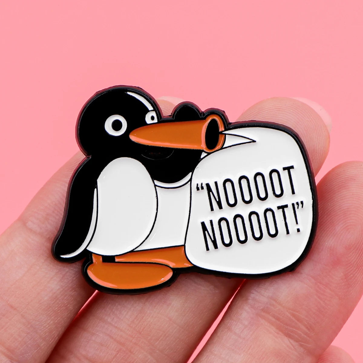 Nooot Nooot Penguin Pin