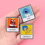 Emotional Brain Mood Pins