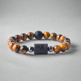 Zodiac Sign Golden Confidence Tiger Eye Bracelet