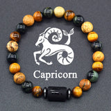 Zodiac Sign Balance & Strength Stone Bracelet