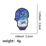 Sadness Inside Out Pin