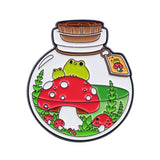 Potion Bottle Frog Pins