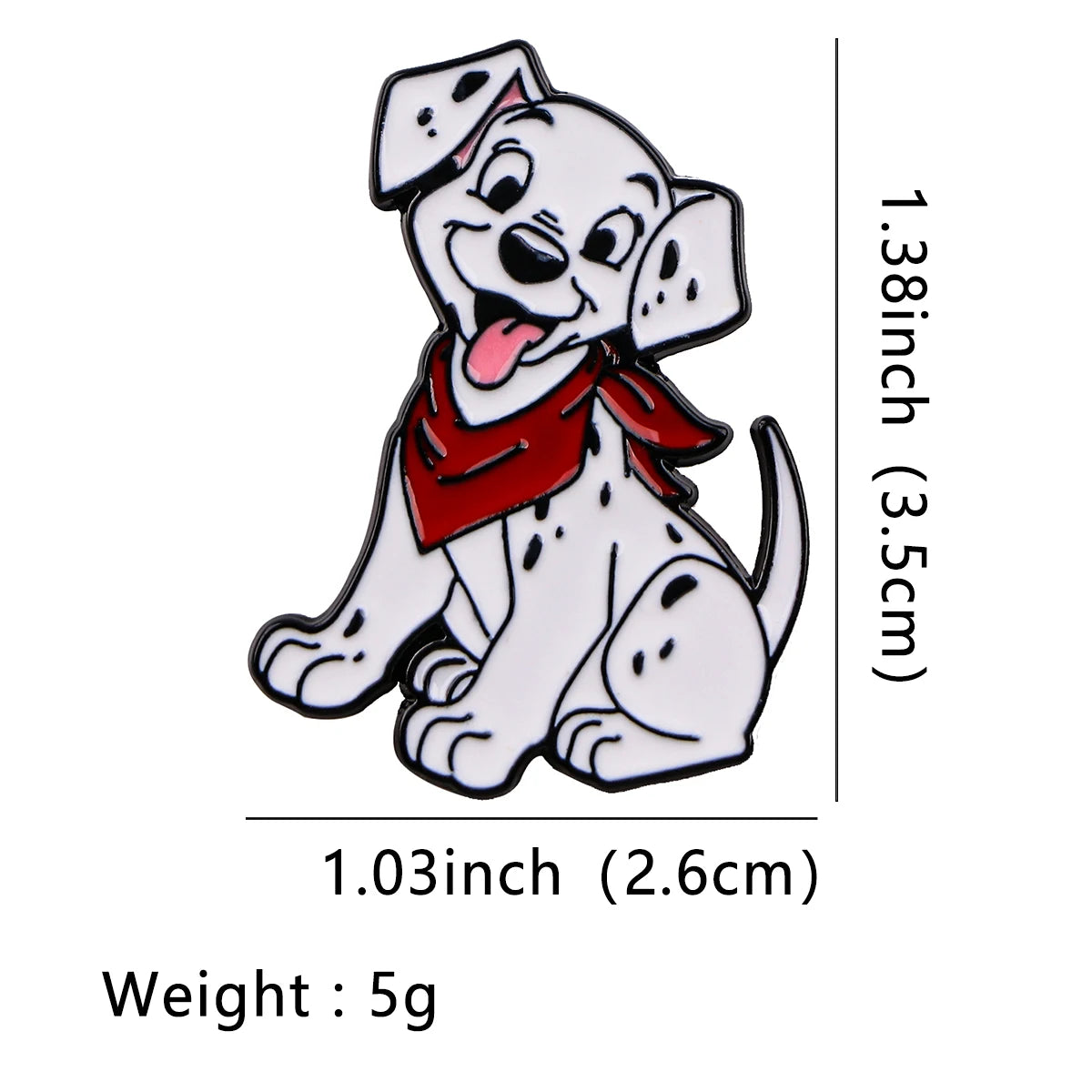 Dalmatian Puppy Buddy Pin