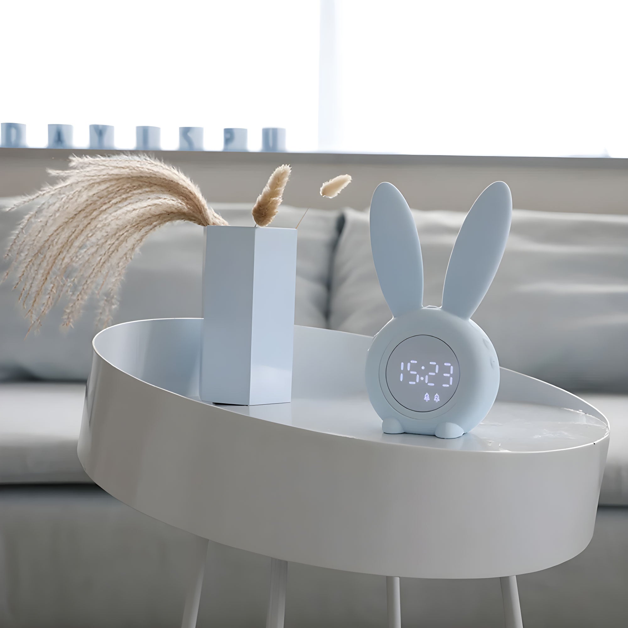 SimiSoft™ BunnyTime LED Digital Alarm