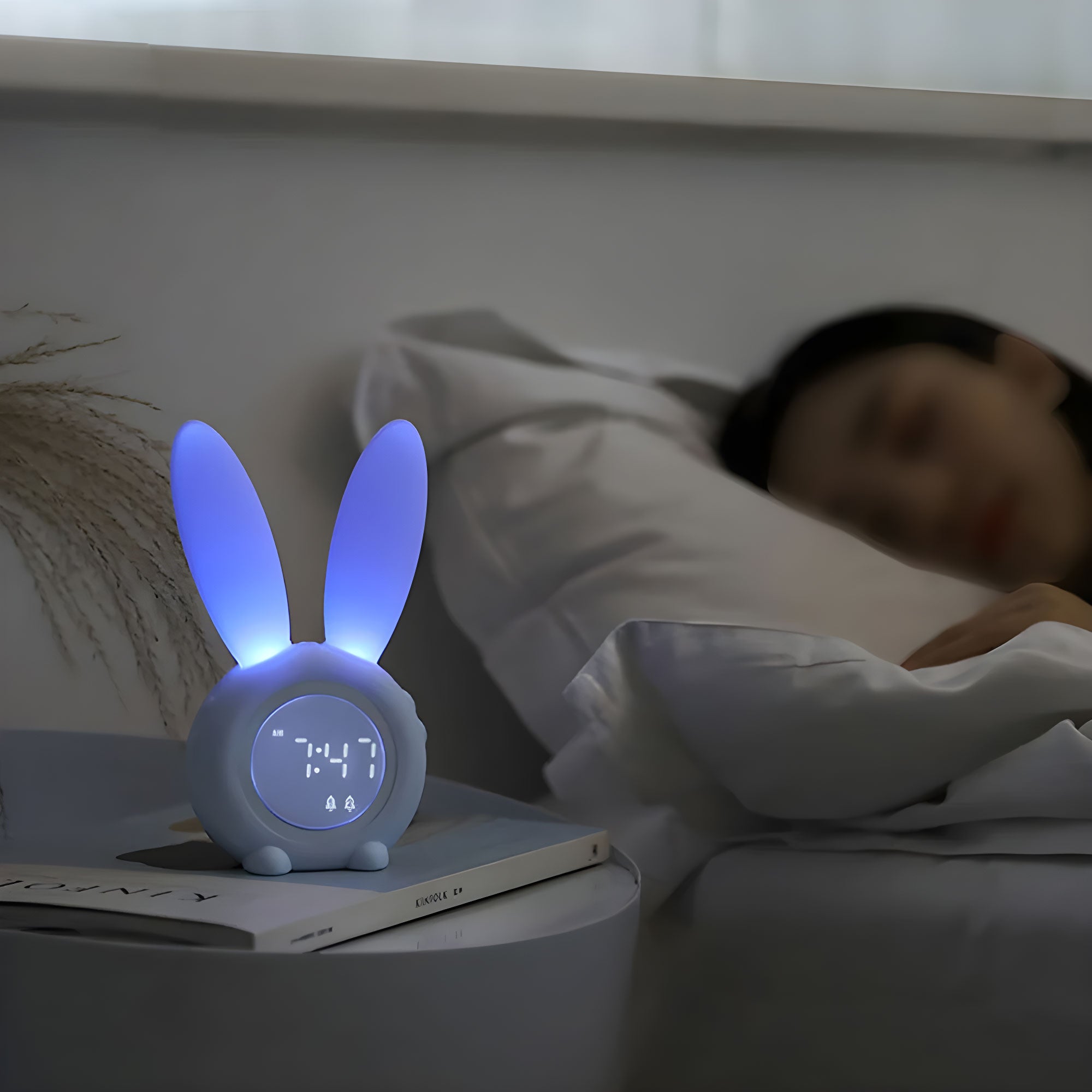 SimiSoft™ BunnyTime LED Digital Alarm