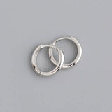 Sleek Circular Earrings