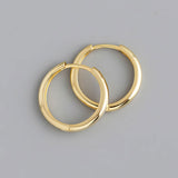 Sleek Circular Earrings