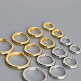 Sleek Circular Earrings