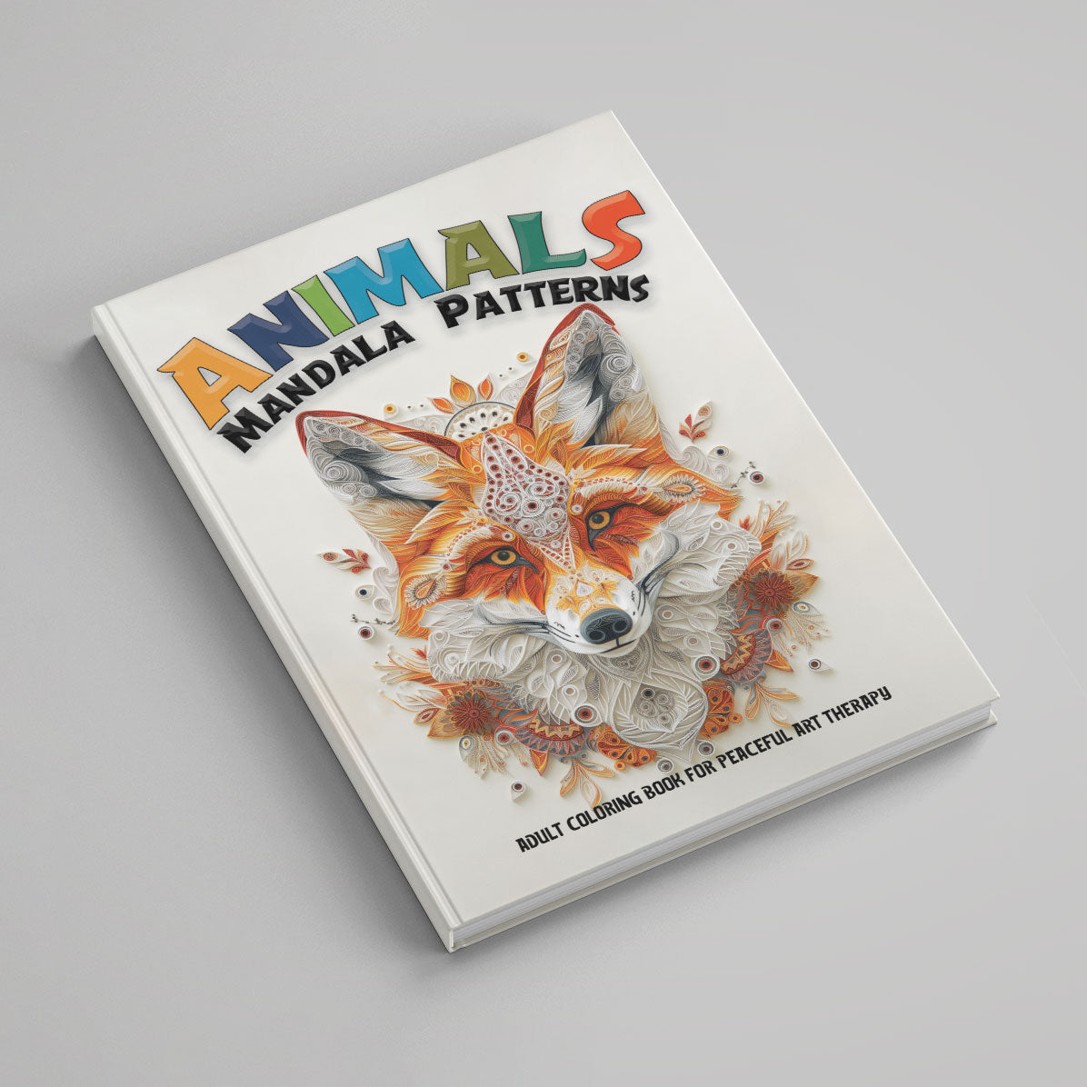 Animals Mandala Patterns Digital & Printable Coloring Book