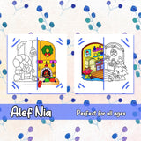 Cozy Corners Coloring Pages Bundle Digital & Printable 6 Designs