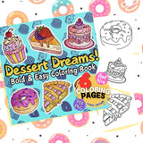 Desert Dreams Coloring Pages Bundle Digital & Printable 6 Designs