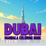 Dubai Mandala Digital & Printable Coloring Book