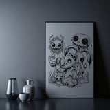 Creepy Critters Fantasy Art